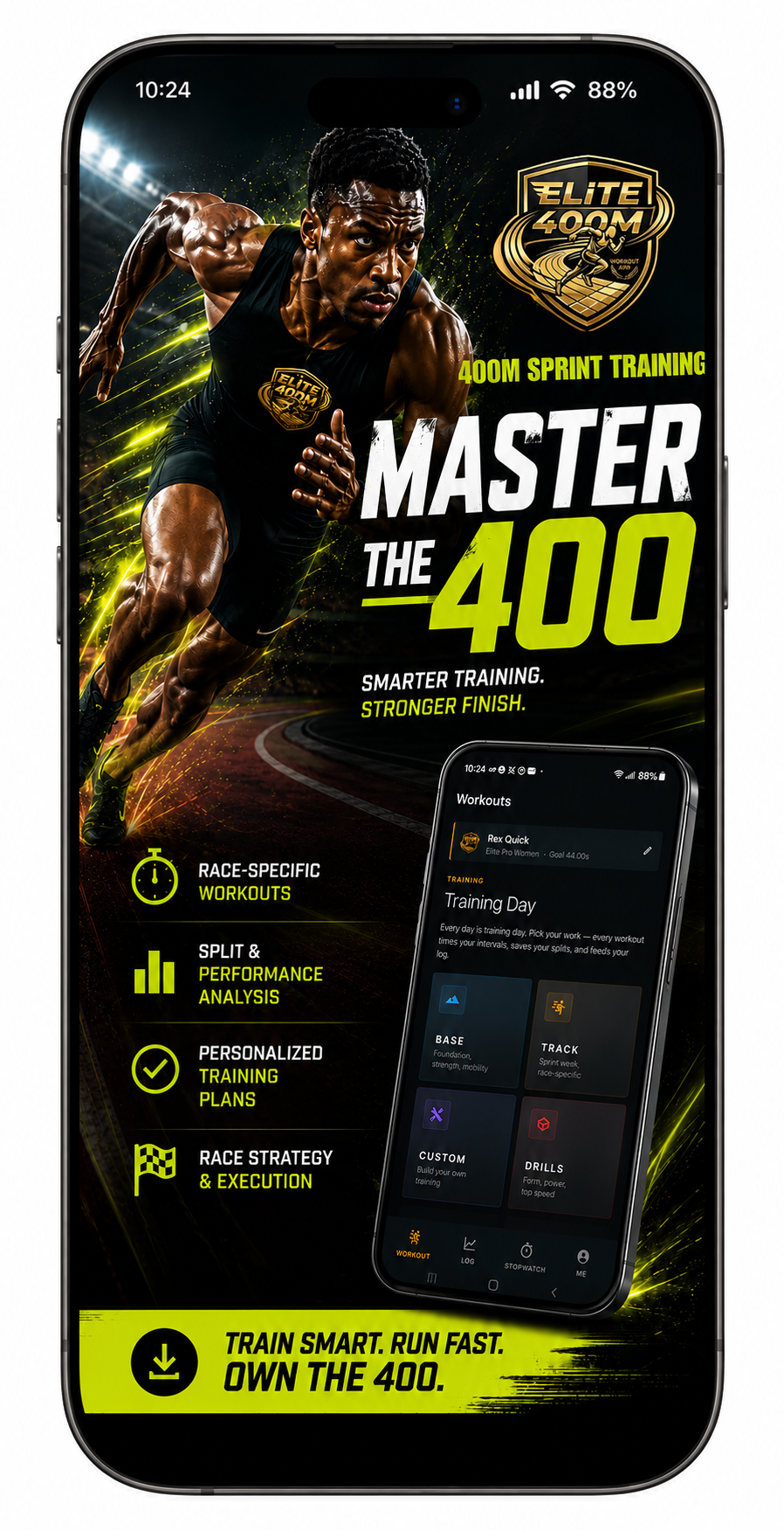 Custom Workouts Screenshot